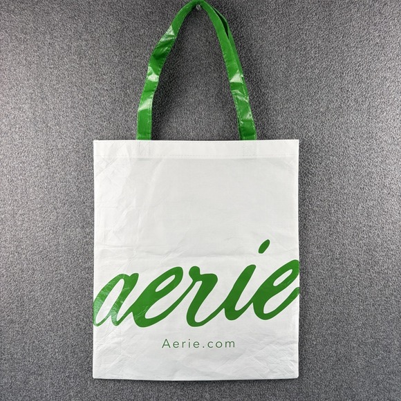 Lululemon Athleta Aerie Reusable Shopping Tote‎ Bags Red Black Mix Lot of 4 Used - Picture 6 of 9